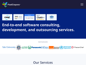 'pixelcrayons.com' screenshot