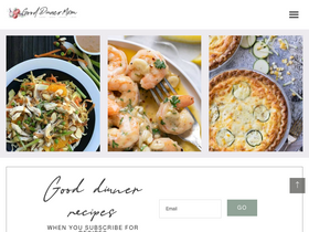 'gooddinnermom.com' screenshot
