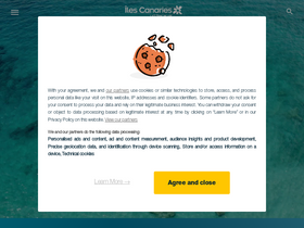 'salutilescanaries.com' screenshot