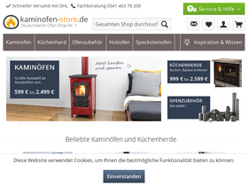 'kaminofen-store.de' screenshot