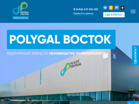 'polygalvostok.ru' screenshot