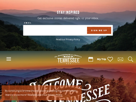 'tnvacation.com' screenshot