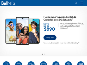 'bellmts.ca' screenshot