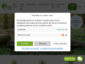 'helsingborgshem.se' screenshot