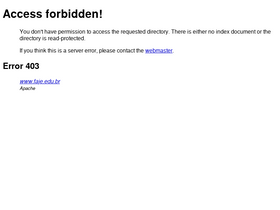 'faje.edu.br' screenshot