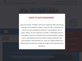 'tssouthernpower.com' screenshot