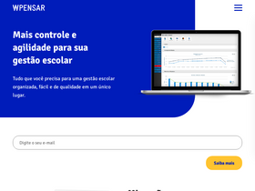 'wpensar.com.br' screenshot