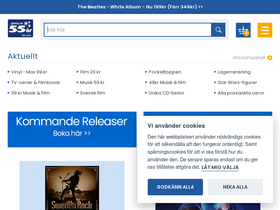 'ginza.se' screenshot