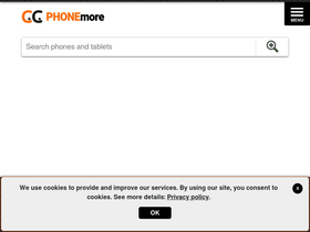 'phonemore.com' screenshot