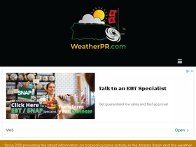 'weatherpr.com' screenshot