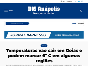 'dmanapolis.com.br' screenshot