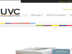 uniquevendingcarts.com