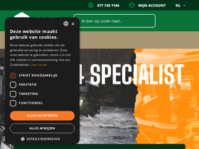 horntools.nl homepage screenshot