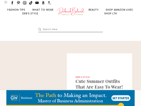 'fabulousafter40.com' screenshot