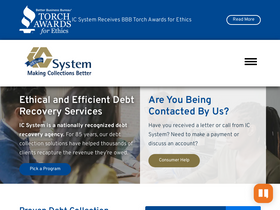 'icsystem.com' screenshot