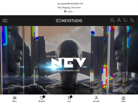 'nevstudio.com' screenshot