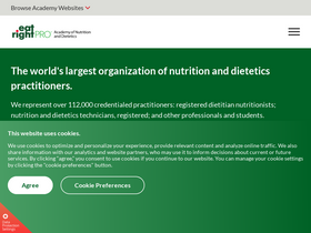 'dhcc.eatrightpro.org' screenshot