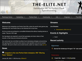 'the-elite.net' screenshot