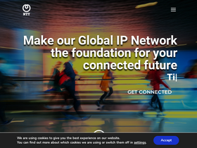 'ntt.net' screenshot