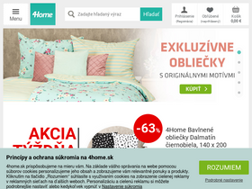 '4home.sk' screenshot