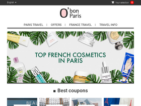 'obonparis.com' screenshot