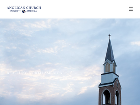 'anglicanchurch.net' screenshot