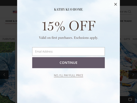 'kathykuohome.com' screenshot