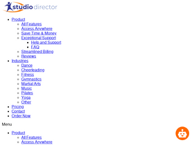 'thestudiodirector.com' screenshot