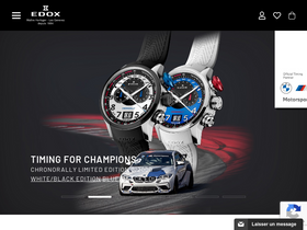 'edox.ch' screenshot