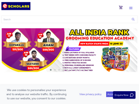 'escholars.in' screenshot