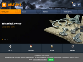 'wulflund.com' screenshot