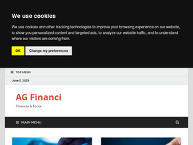 'agfinancia.info' screenshot