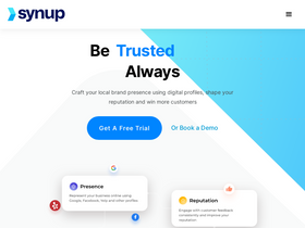 'synup.com' screenshot