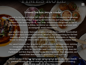 mrpaulssupperclub.com