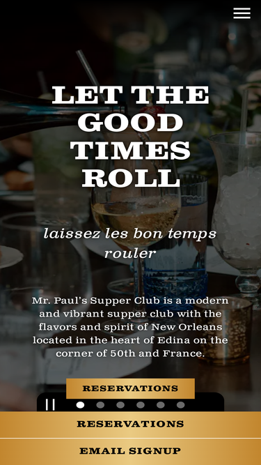 mrpaulssupperclub.com