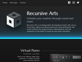 'recursivearts.com' screenshot