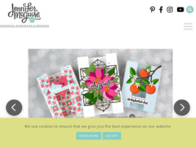 'jennifermcguireink.com' screenshot