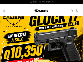 armeriaelcalibre.com homepage screenshot
