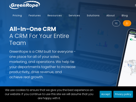 'greenrope.com' screenshot