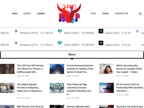 'pvplive.net' screenshot