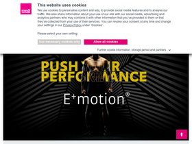 'medi.de' screenshot