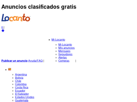 'locanto.es' screenshot