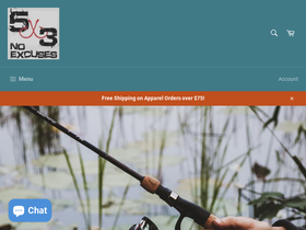 5x3.com homepage screenshot