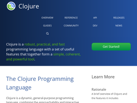 'clojure.org' screenshot