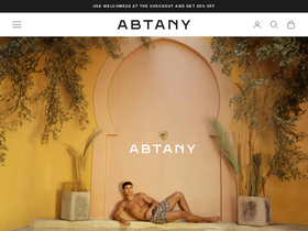 Abtany homepage screenshot