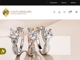 coatsjewelers.com homepage screenshot
