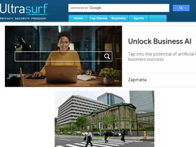 'ultrasurfing.com' screenshot