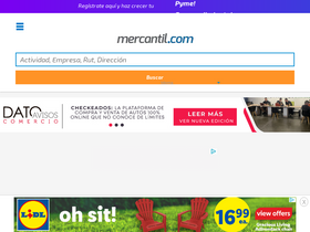 'mercantil.com' screenshot