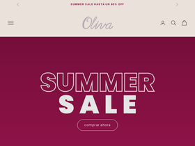 olivashoes.com homepage screenshot