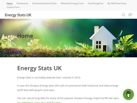 'energy-stats.uk' screenshot